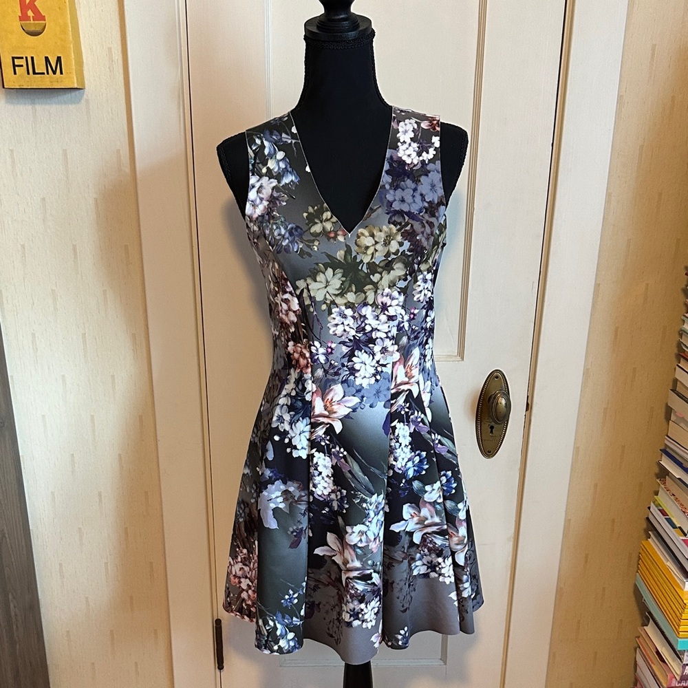 Topshop Multicolor Floral Dress